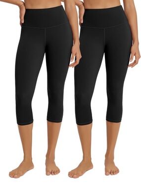 ODODS Pair of High Waisted Workout Capris